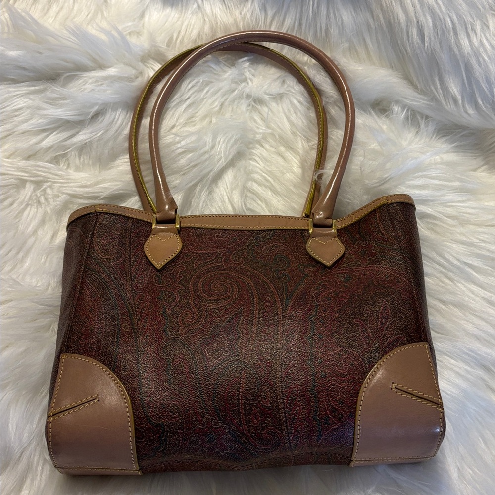 Authentic Vintage Etro Milano Paisley Bag